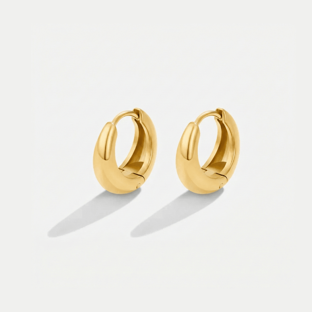 Pendientes Huggie Gota Mini