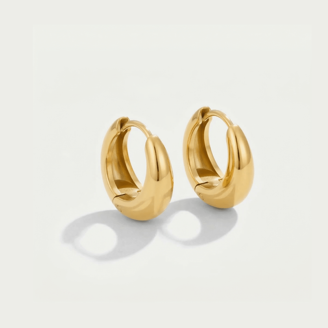 Pendientes Huggie Gota Mini